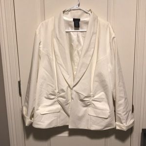 Torrid Cream Blazer NWOT